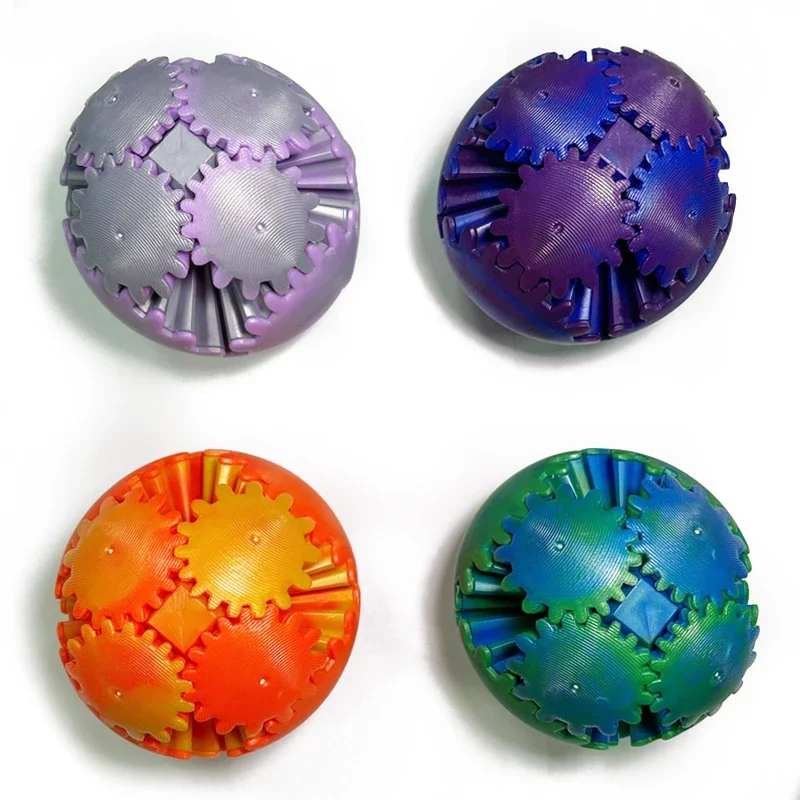 3D Printing Fidget Toys - 3D Printed Gear Ball Fidget Toy