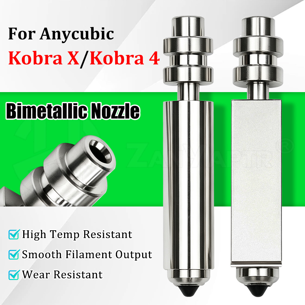 3D Printing Use - Bimetallic Nozzle for Anycubic Kobra X