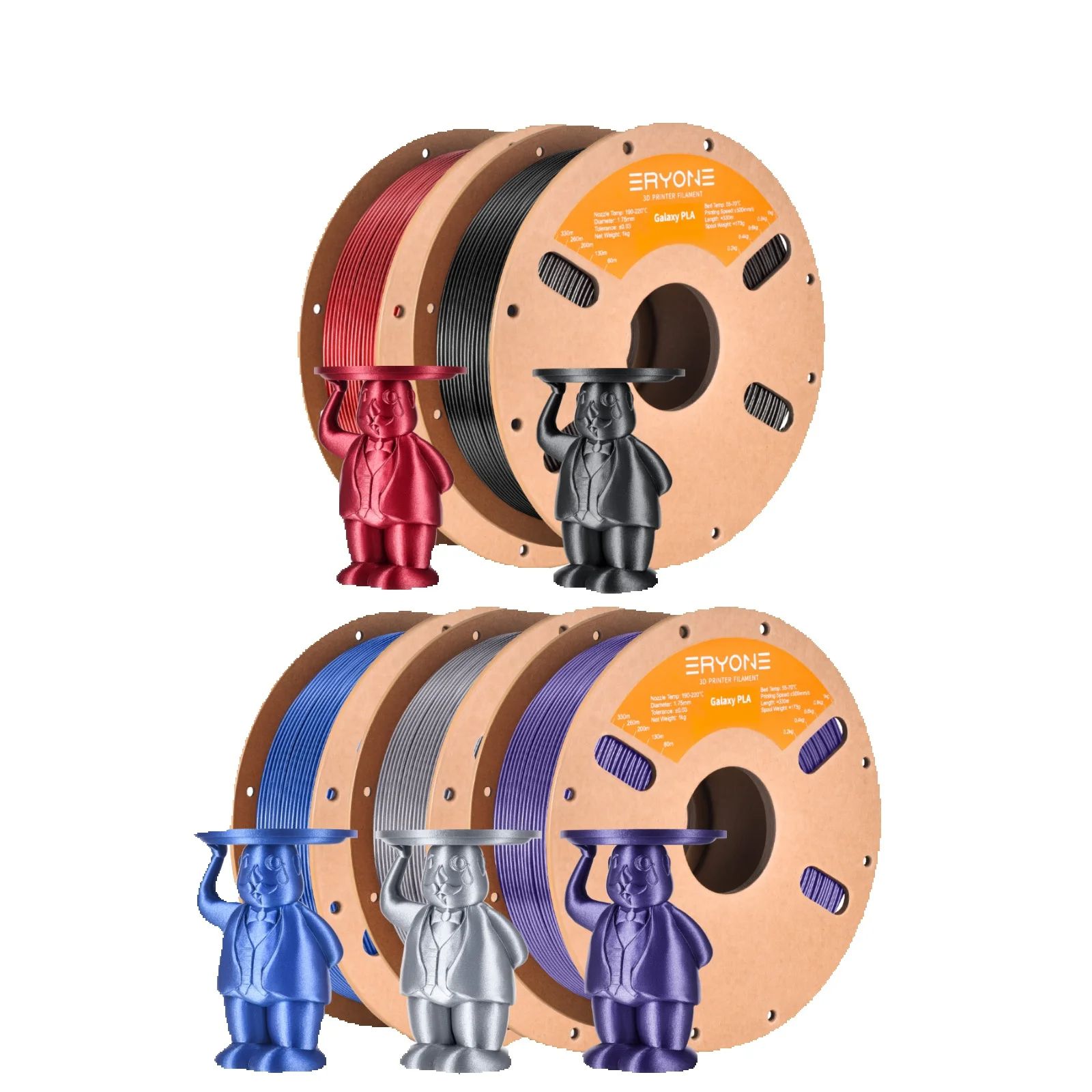 Pla Filament 1.75Mm - Eryone 3D Printer Glitter Pla Filament