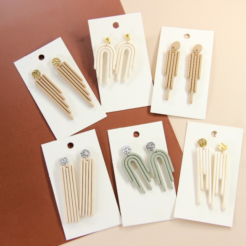 3D Printing Concrete - 4Pcs Geometric Tassel Polymer Clay Cutters