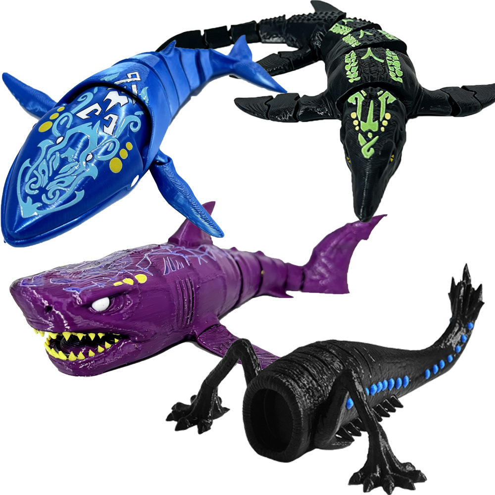 3D Printing Joint - Bloop sea monsters 3D Printing Eater