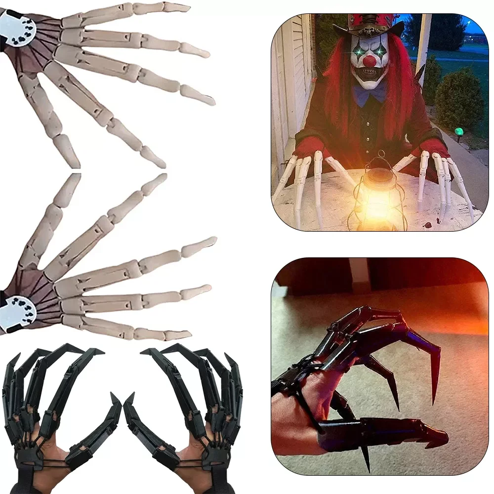3D Printing Joint - 3D Printed Halloween Articulated Fingers Extensions
