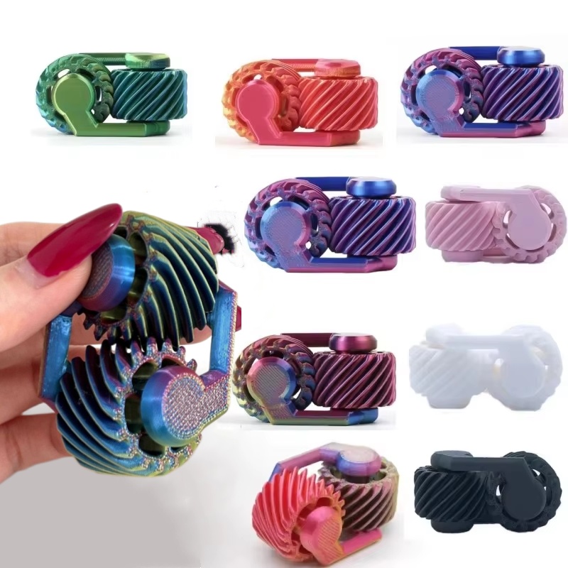 3D Printing Fidget Toys - 1PCS 3D Printed Fidget Spinner Fingertip