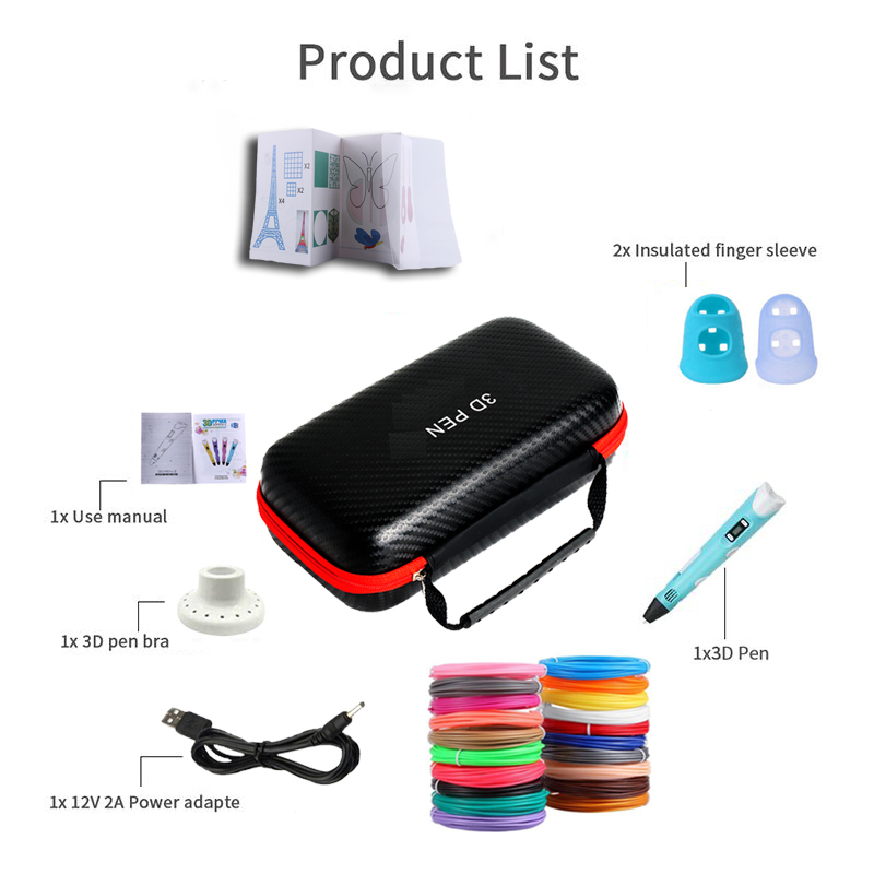 3D Pen With LCD Screen Compati - 3D Printing Use 评论和价格