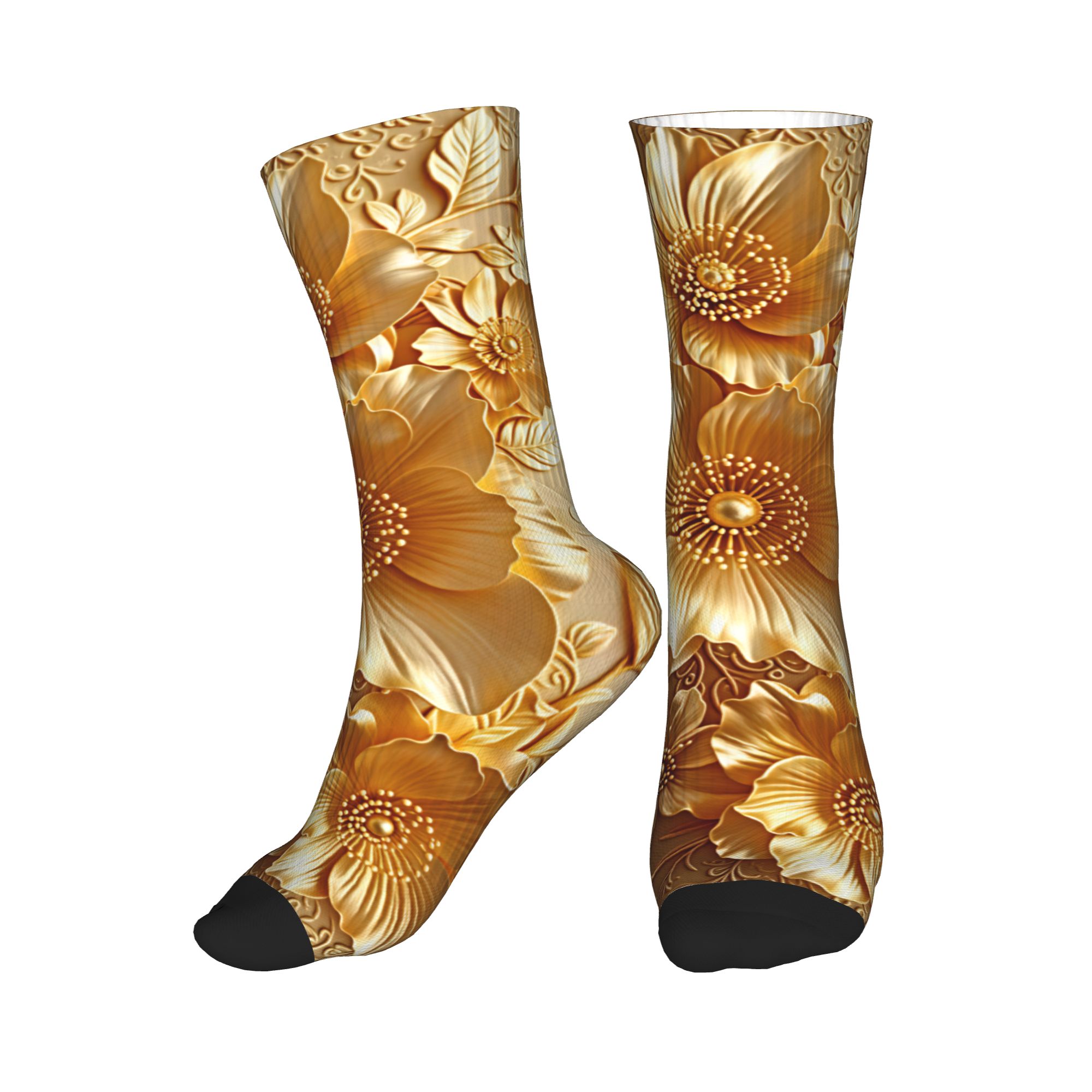 3D Embossed Golden Floral Seam - 3D Printing Youtube 评论和价格