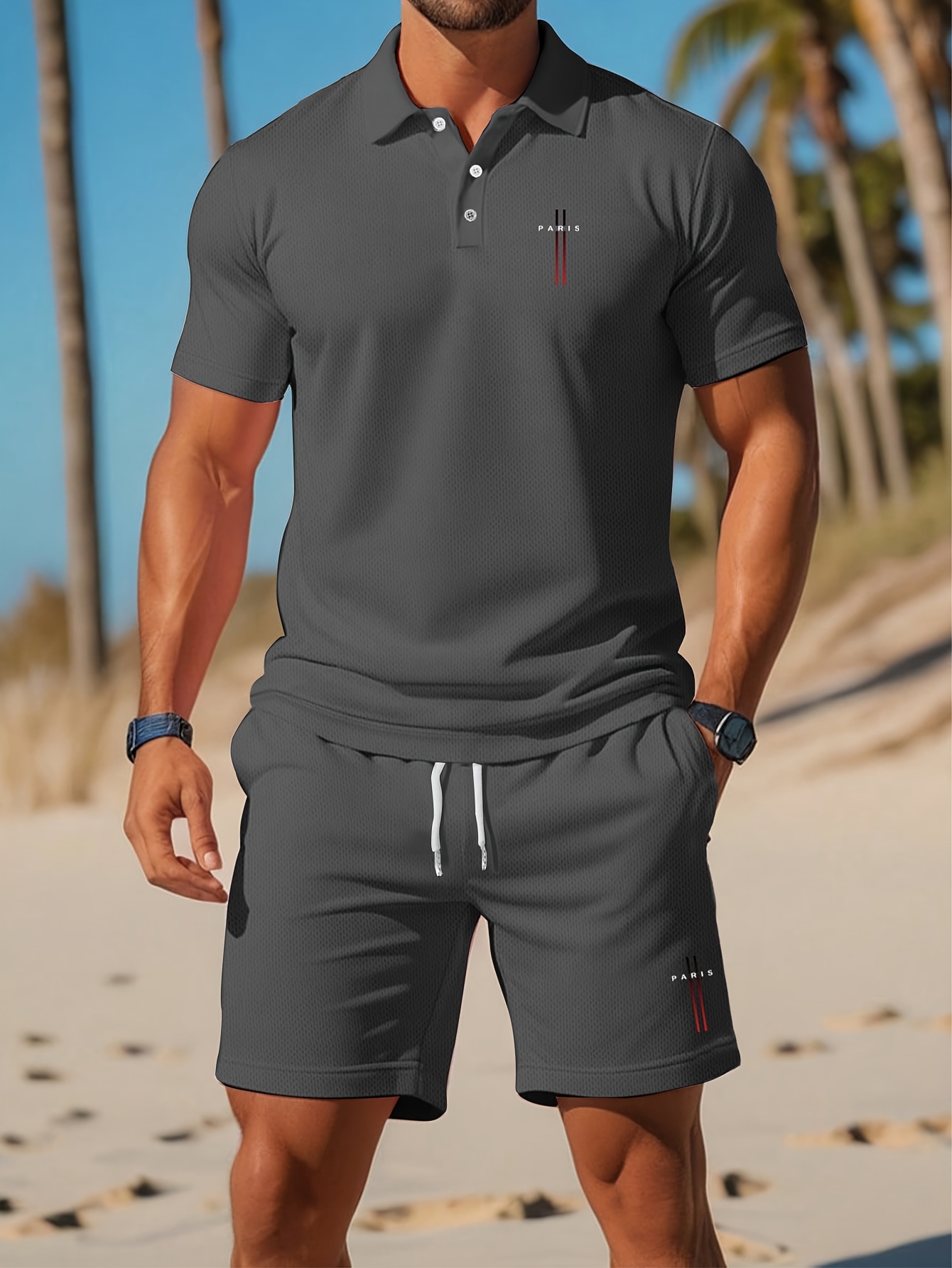 2026 Summer Men's Polo Shirt S - 3D Printing Design Free 评论和价格