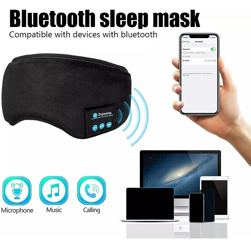 3D Eye Mask Bluetooth Headphon - 3D Printing Mask 评论和价格