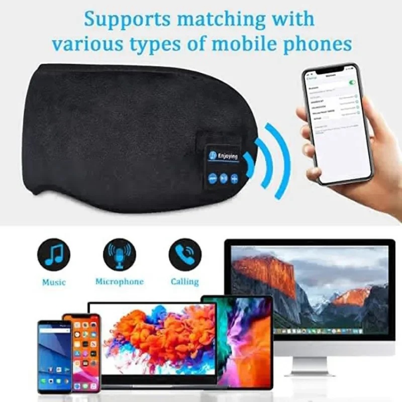3D Eye Mask Bluetooth Headphon - 3D Printing Mask 评论和价格