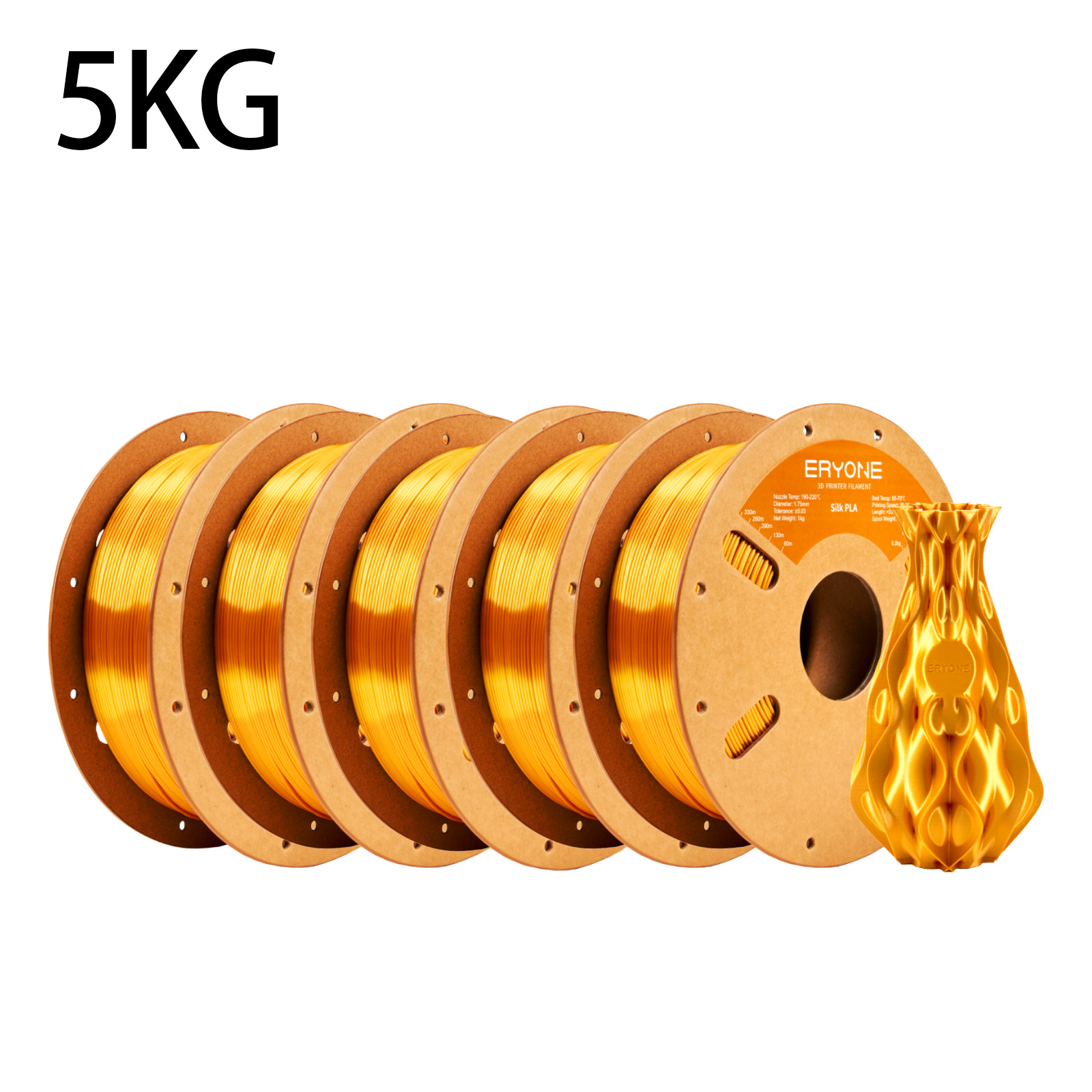 ERYONE 5kg Silk PLA Filament f - Pla Filament 1.75Mm 评论和价格