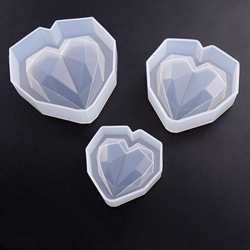 1Pcs 3D Love Heart Design Sili - 3D Printing Concrete 评论和价格