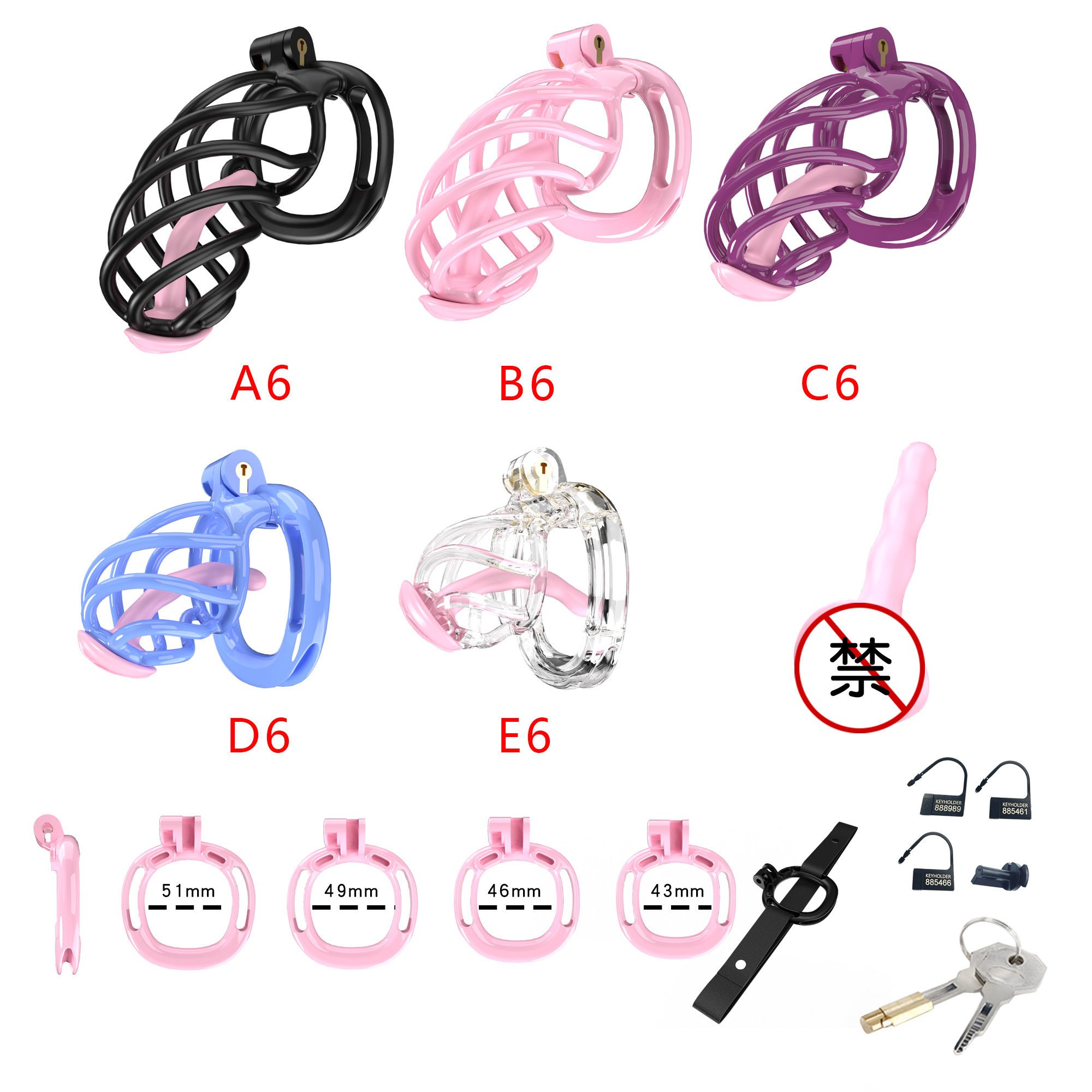 New Male Chastity Cage with Br - 3D Printing Design Free 评论和价格