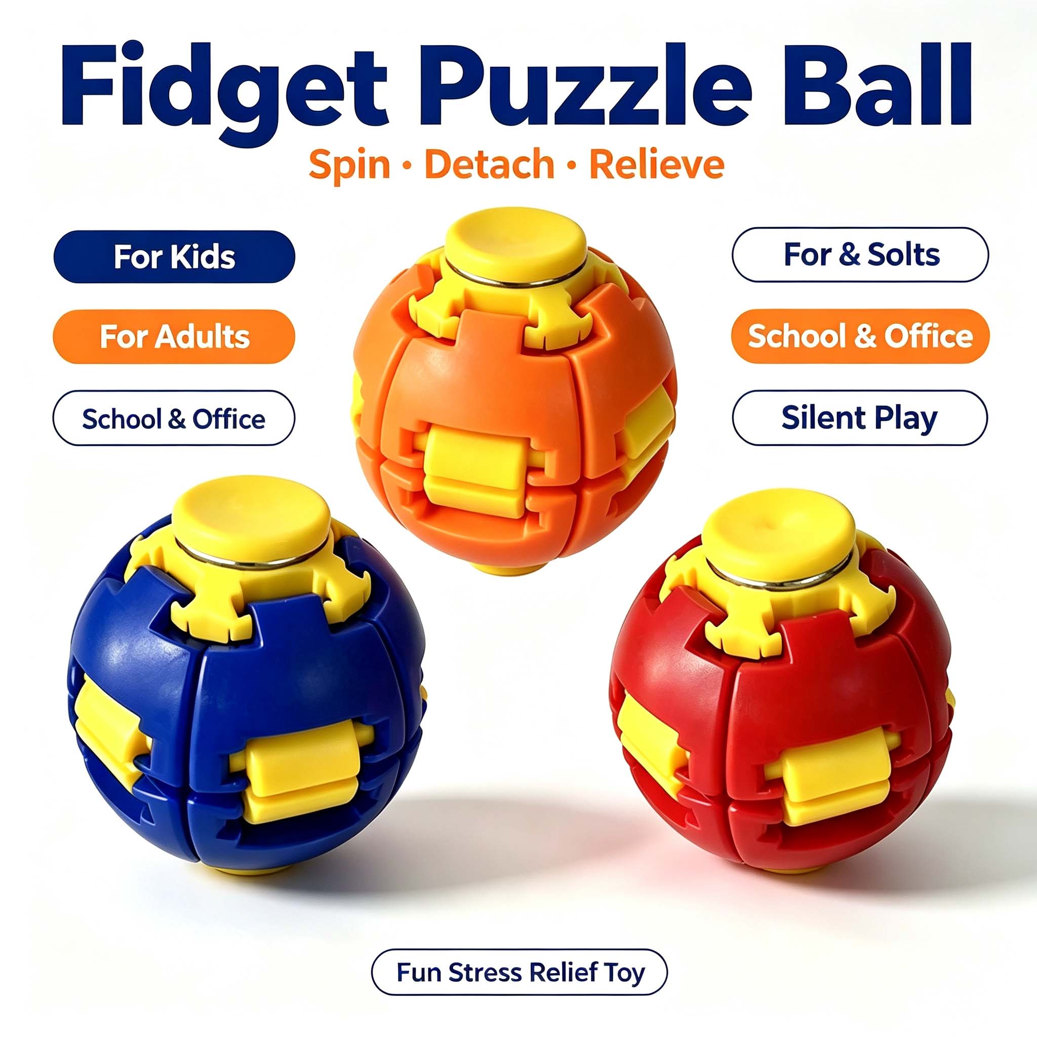 HelixCore 3D Printed Twist Sph - 3D Printing Fidget Toys 评论和价格