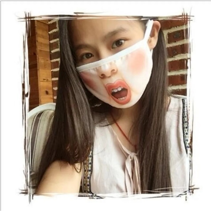 Unisex Funny 3D Printed Doggy  - 3D Printing Mask 评论和价格