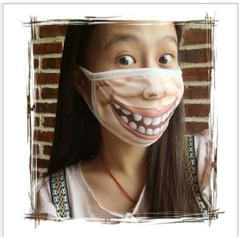 Unisex Funny 3D Printed Doggy  - 3D Printing Mask 评论和价格