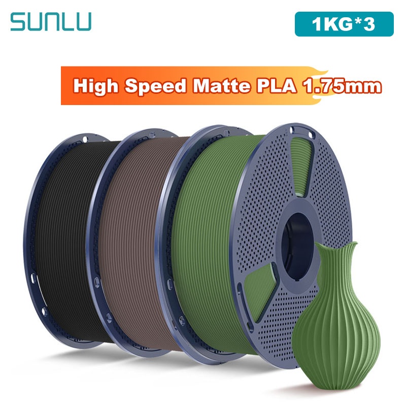 SUNLU 3KG High Speed Matte PLA - Pla Filament 1.75Mm 评论和价格