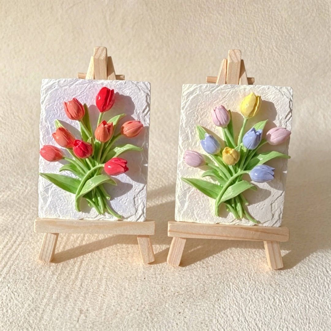 3D Tulip Rectangle Plaque Arom - 3D Printing Concrete 评论和价格