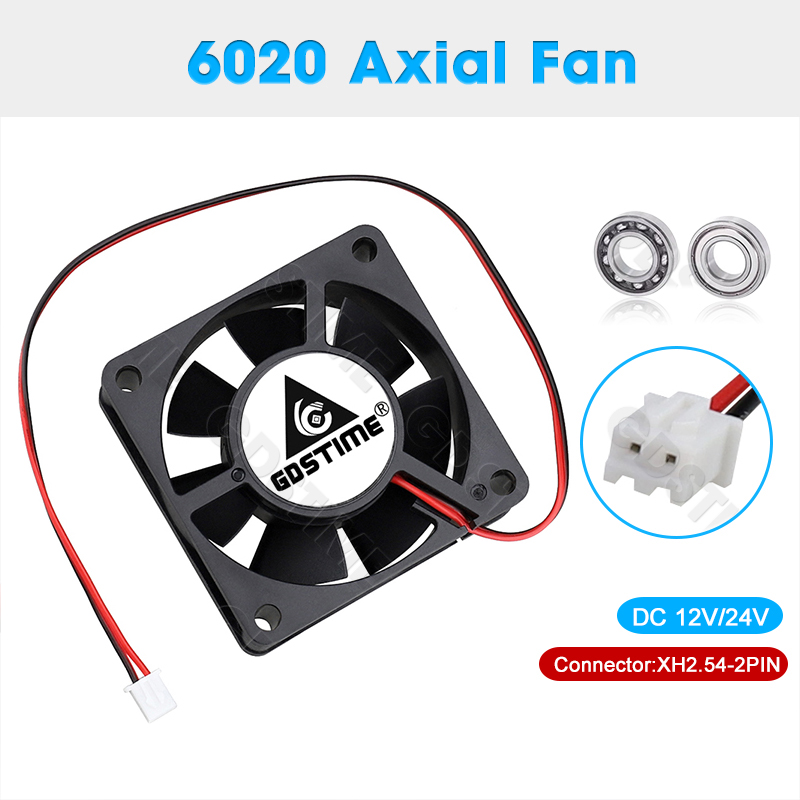 Gdstime 6020 Fan 24V 12V 5V DC - 3D Printer Power Supply 评论和价格