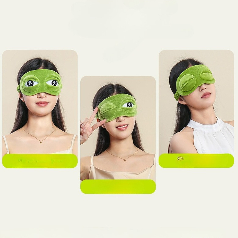 3D Sad Frog Sleep Mask Natural - 3D Printing Mask 评论和价格