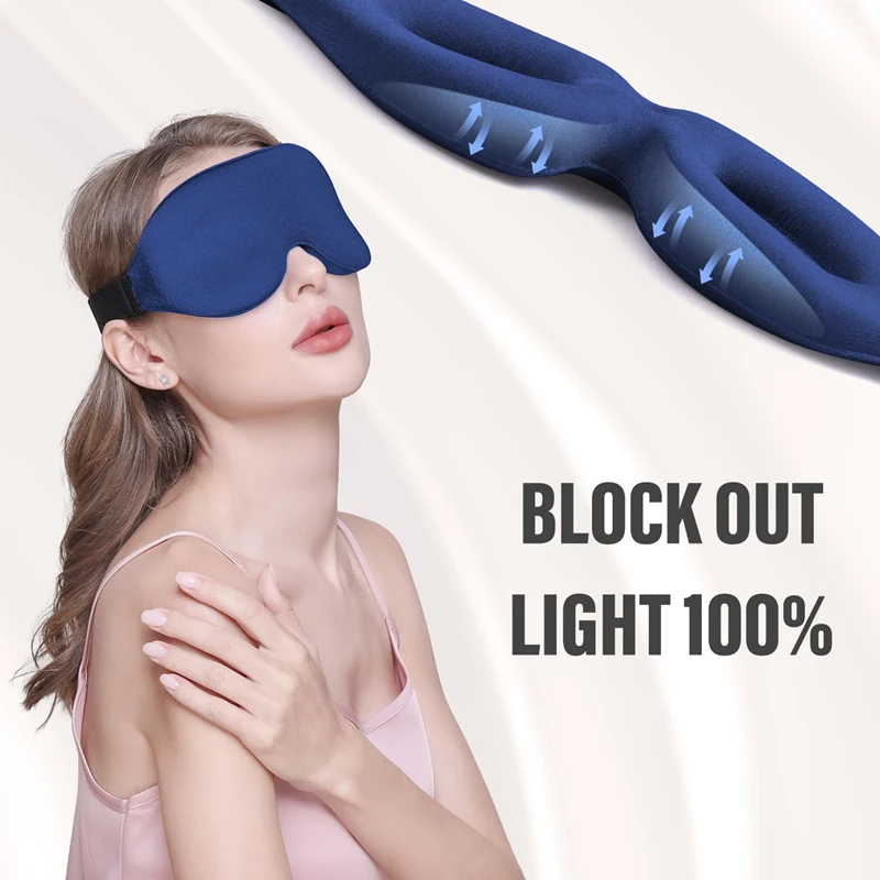 3D Night Sleep Eye Mask Breath - 3D Printing Mask 评论和价格