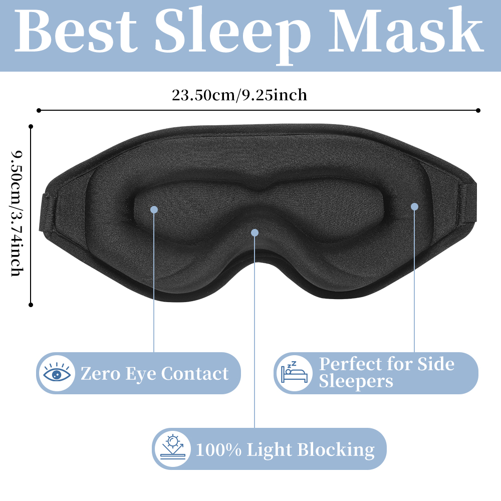 3D Soft Padded Sleeping Mask,  - 3D Printing Mask 评论和价格