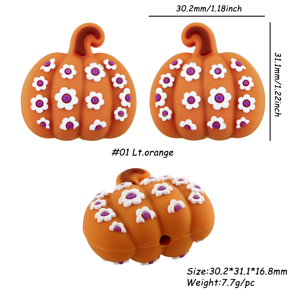8pcs 3D Silicone Focus Beads A - 3D Printing Jewelry 评论和价格