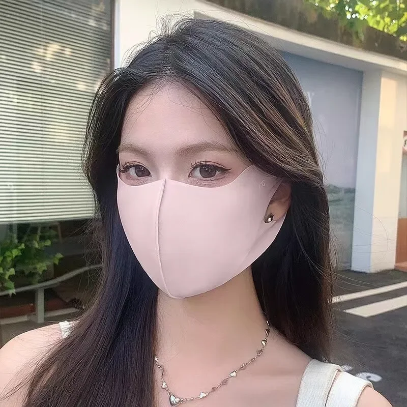 Summer Sun Protection Face Mas - 3D Printing Mask 评论和价格
