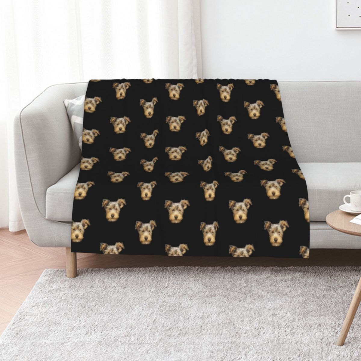 yorkshire terrier Throw Blanke - 3D Printing Yorkshire 评论和价格