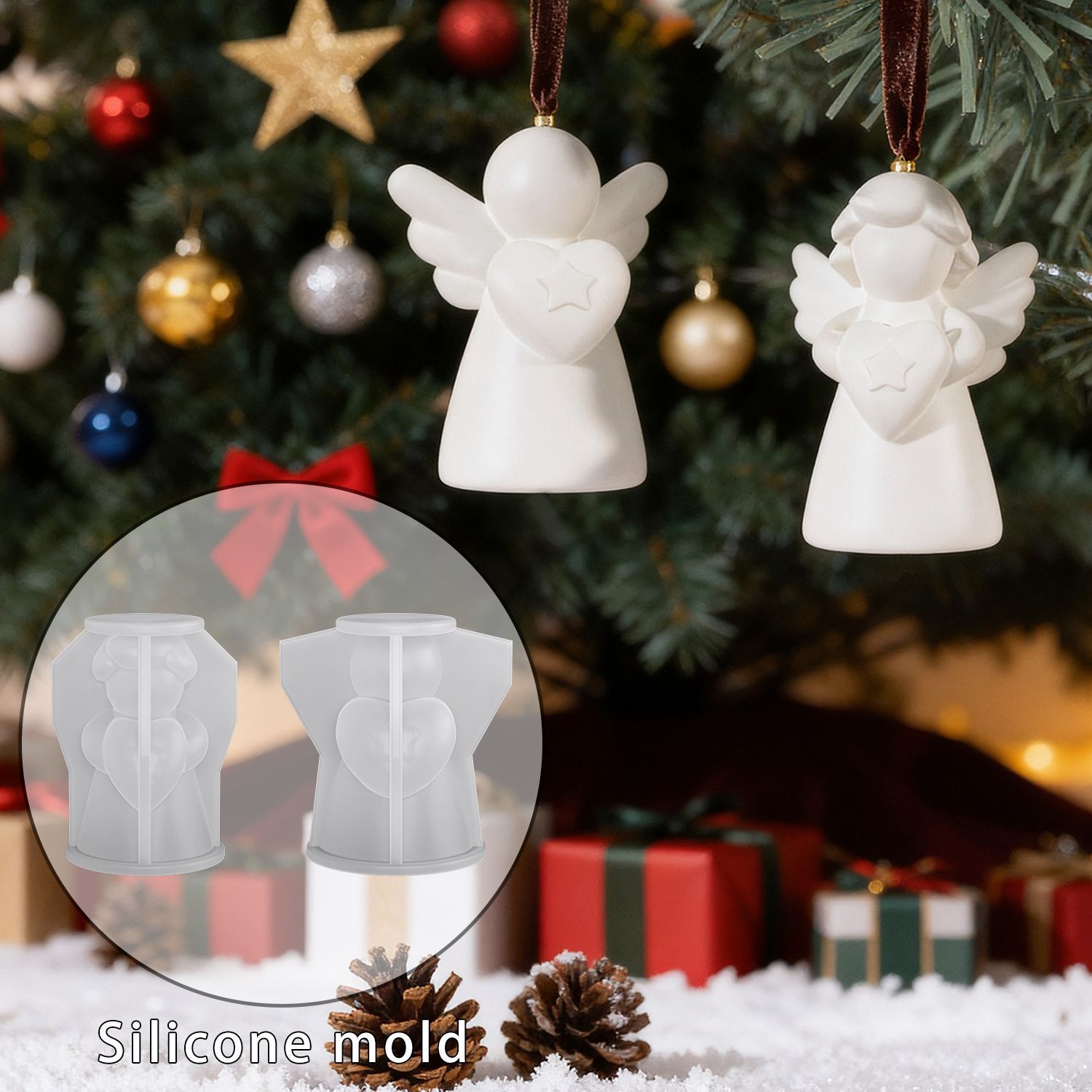 3D Wings Cute Angel Statue Dec - 3D Printing Concrete 评论和价格