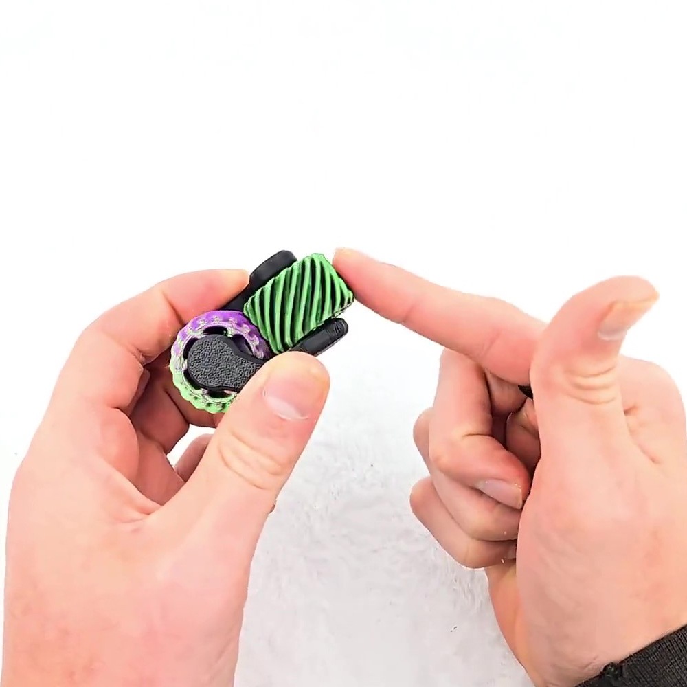 1PCS 3D Printed Fidget Spinner - 3D Printing Fidget Toys 评论和价格